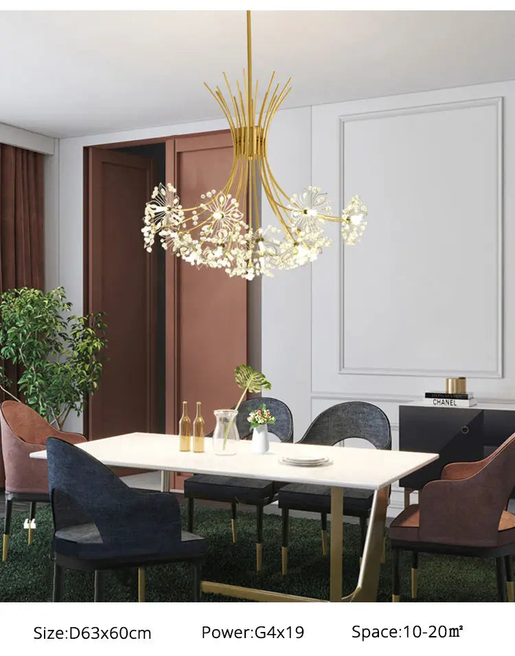 Glory - LED Flowers Chandeliers