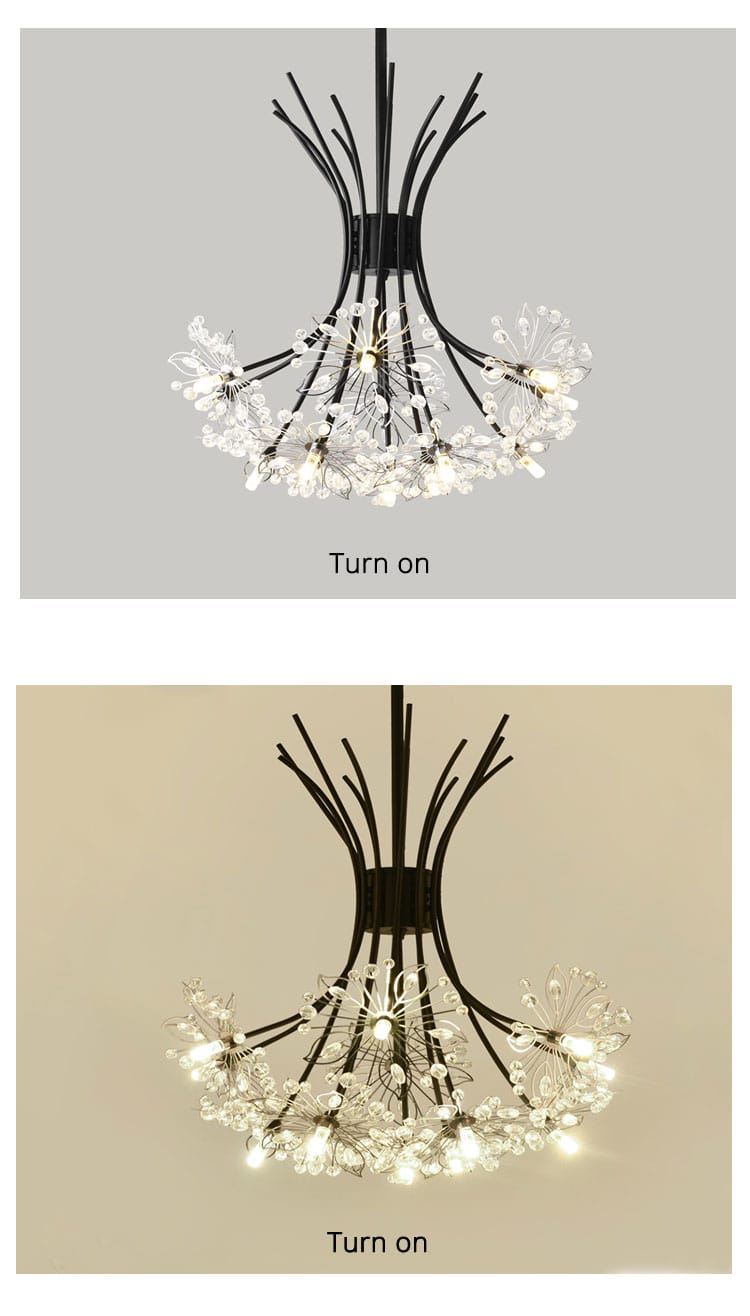 Glory - LED Flowers Chandeliers
