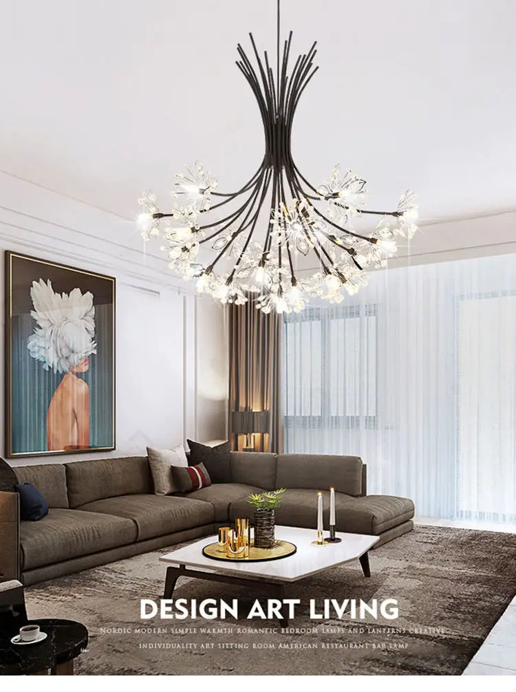 Glory - LED Flowers Chandeliers