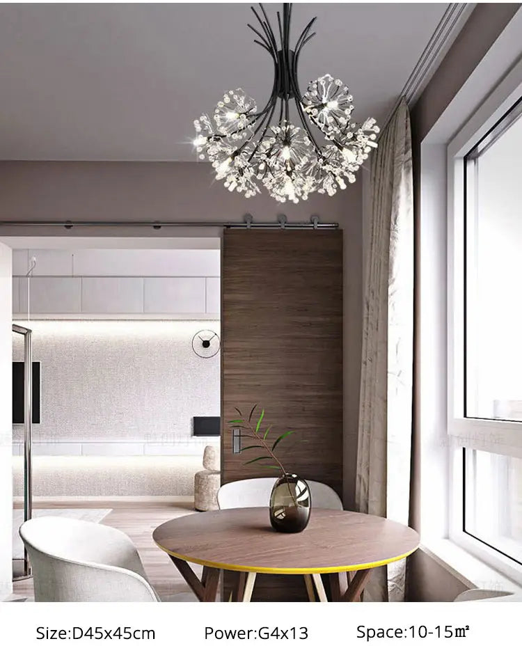 Glory - LED Flowers Chandeliers