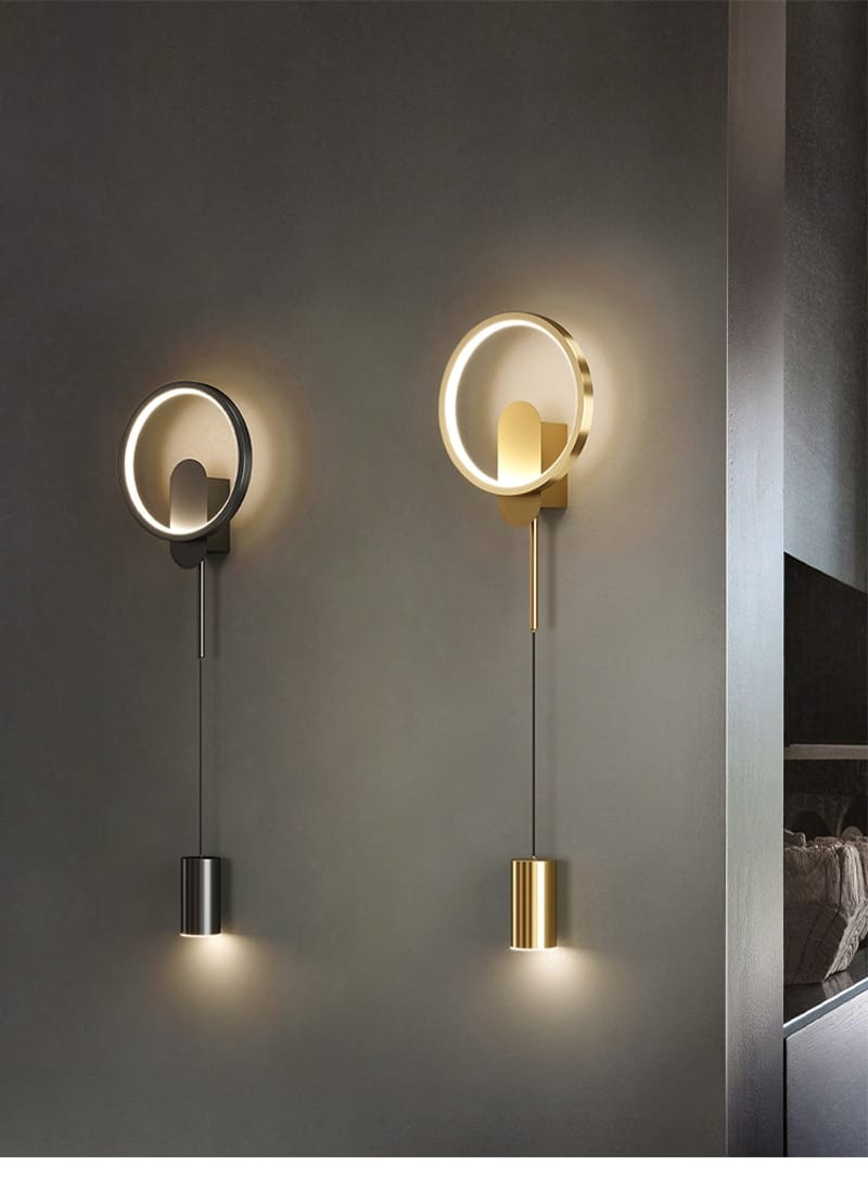 Modern Nordic LED Wall Lamp For Bedroom Black/Gold
