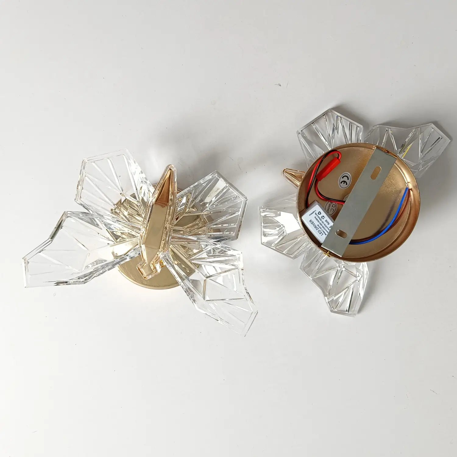 Nordic Creative Luxury Butterfly wall lamp for Bedroom