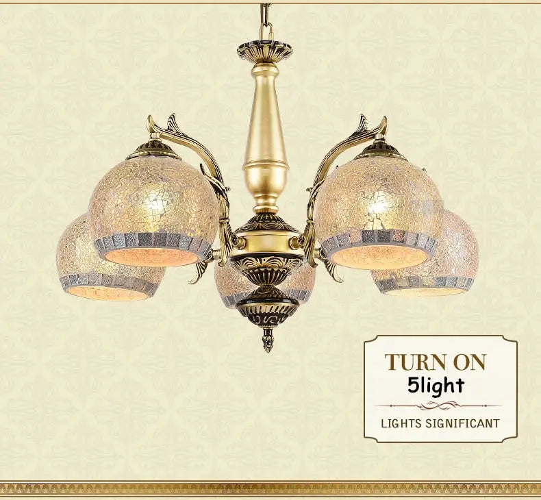 European style Bronze double chandelier 3/5/6/8 Light for