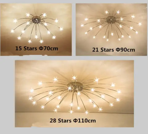 Fashion Ceiling Lights LED Lamp Iron Galss Indoor Lighting