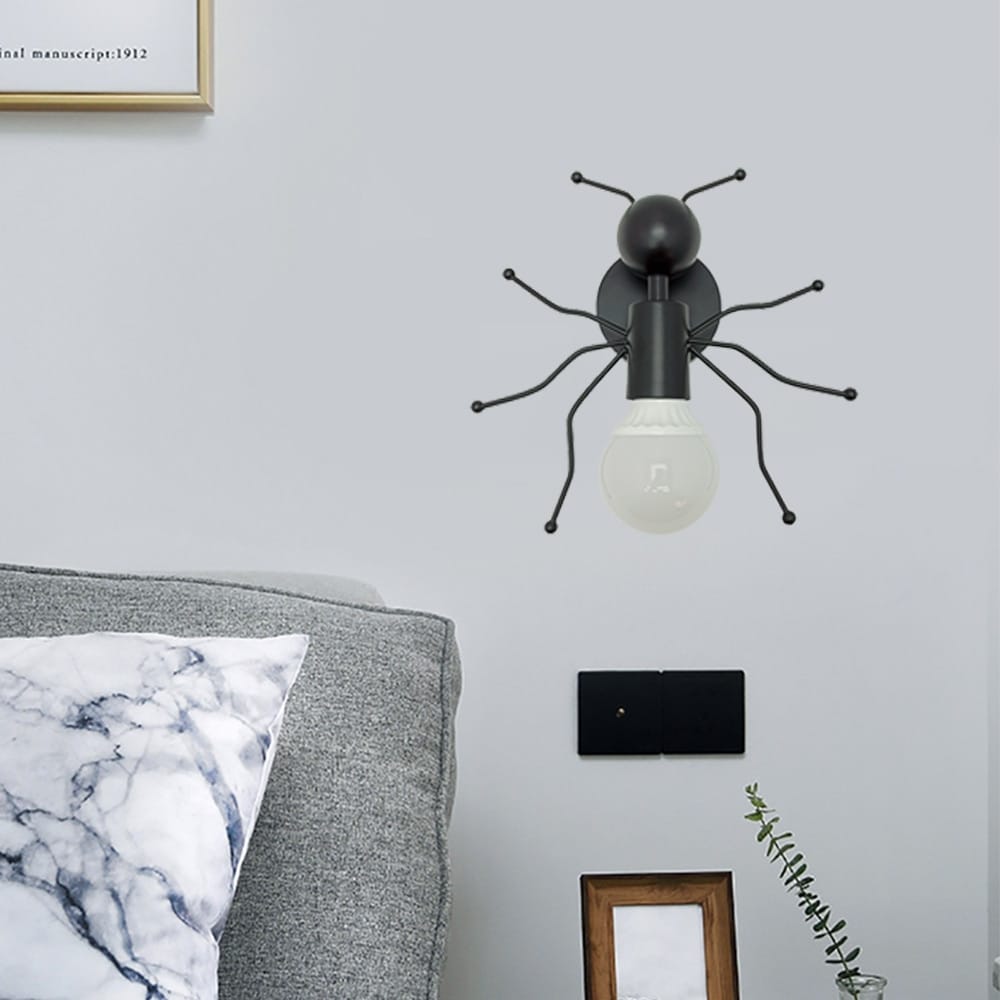 Modern Creative Minimalism Metal Robot Ants Lamps for Kids
