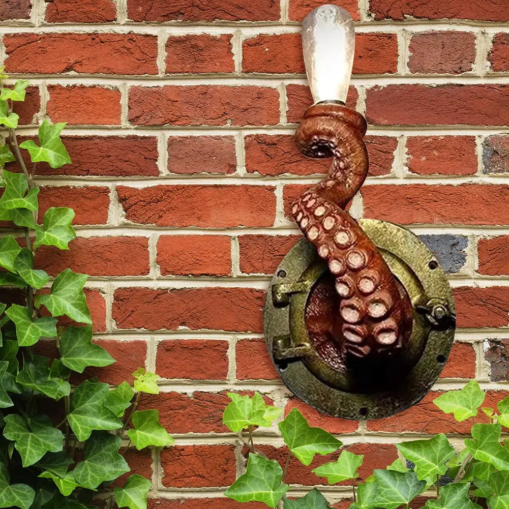 Retro Octopus Tentacle Wall Lamp Red, Purple, Green