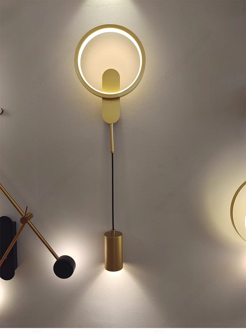 Modern Nordic LED Wall Lamp For Bedroom Black/Gold