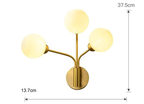 Nordic Minimalist Bedroom Bedside Light Corridor Aisle Full