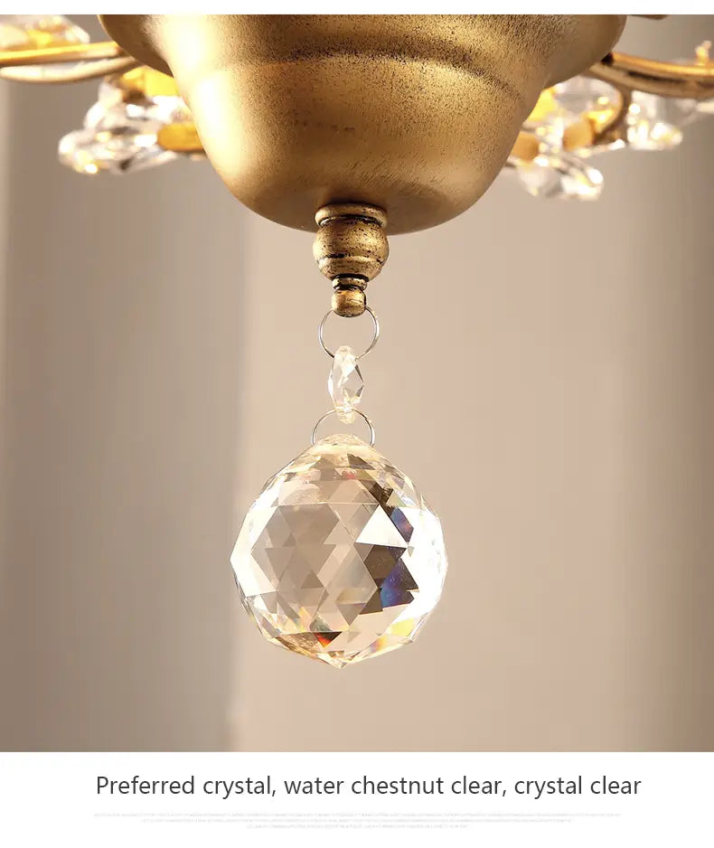 Arlyn - Nordic Vintage Candle Tree of Life Crystal