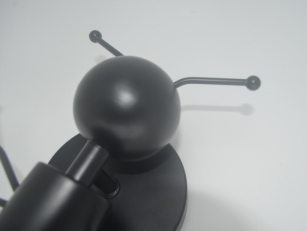Modern Creative Minimalism Metal Robot Ants Lamps for Kids