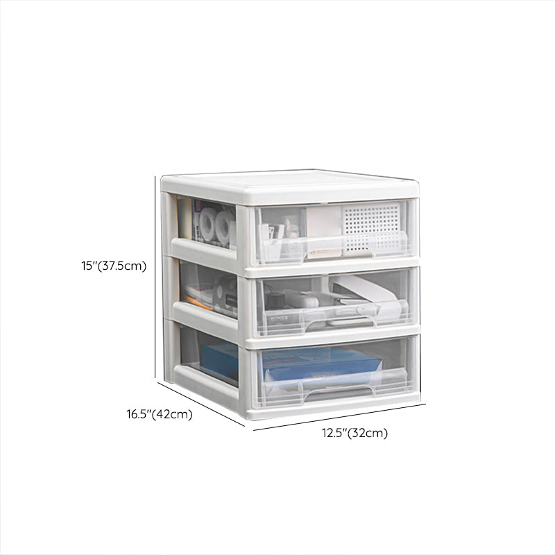 Poppin Stow – Archivador De 3 Cajones Color Negro Nogal 2 Cajones De