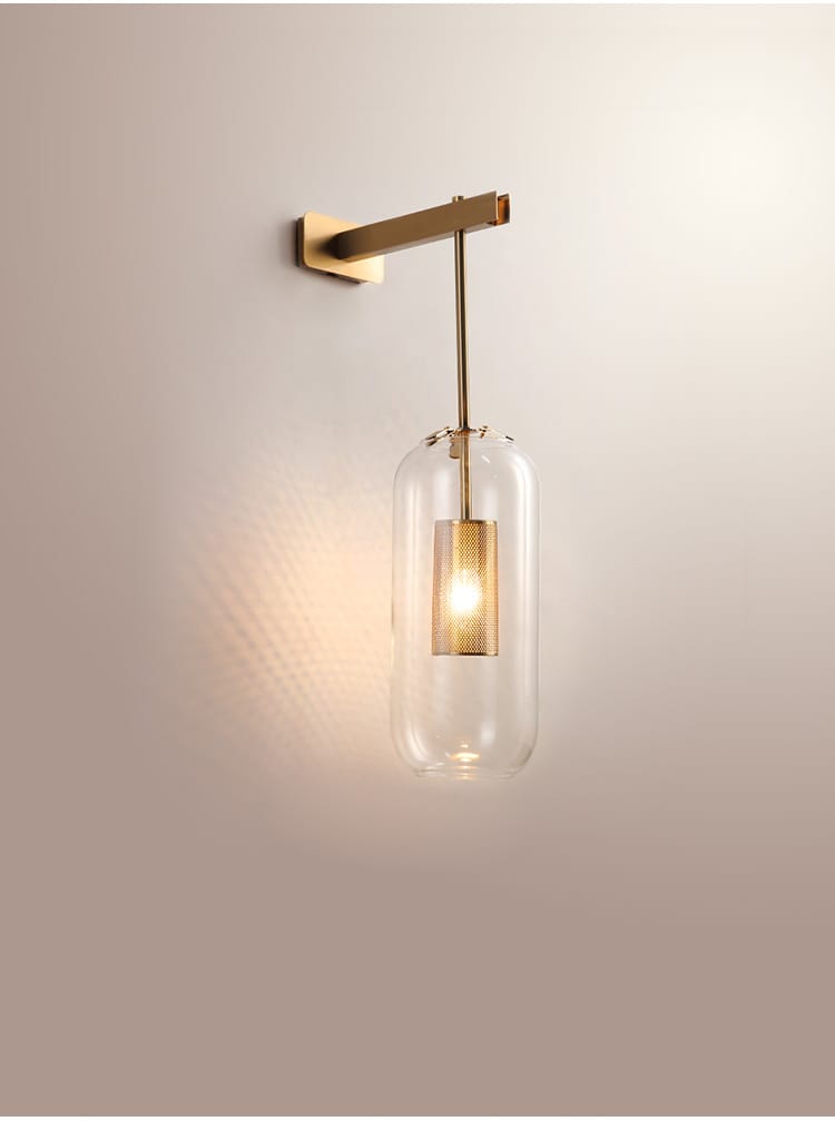 Nordic Modern Decor Glass Lampshade for Bedroom Study Room