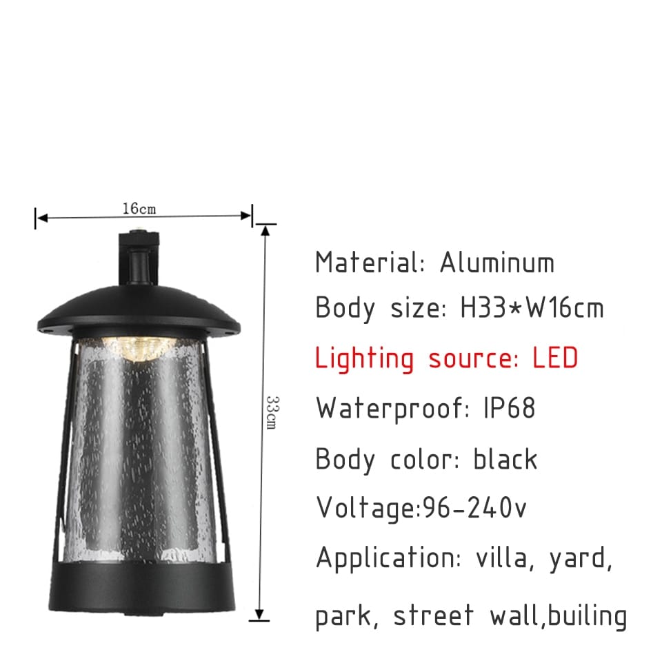 IP68 Waterproof Outdoor LED Wall Lighting Industrial