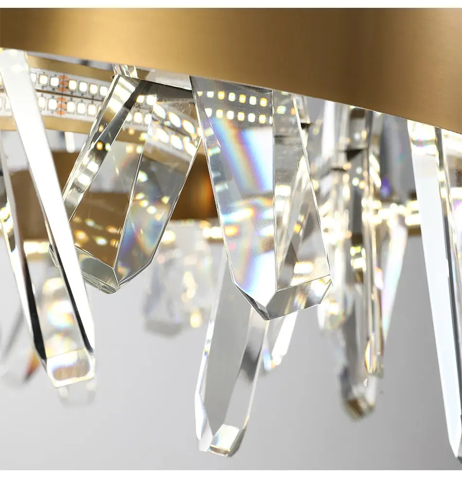 Crysta - Modern Crystal Chandelier For Living Room Dining