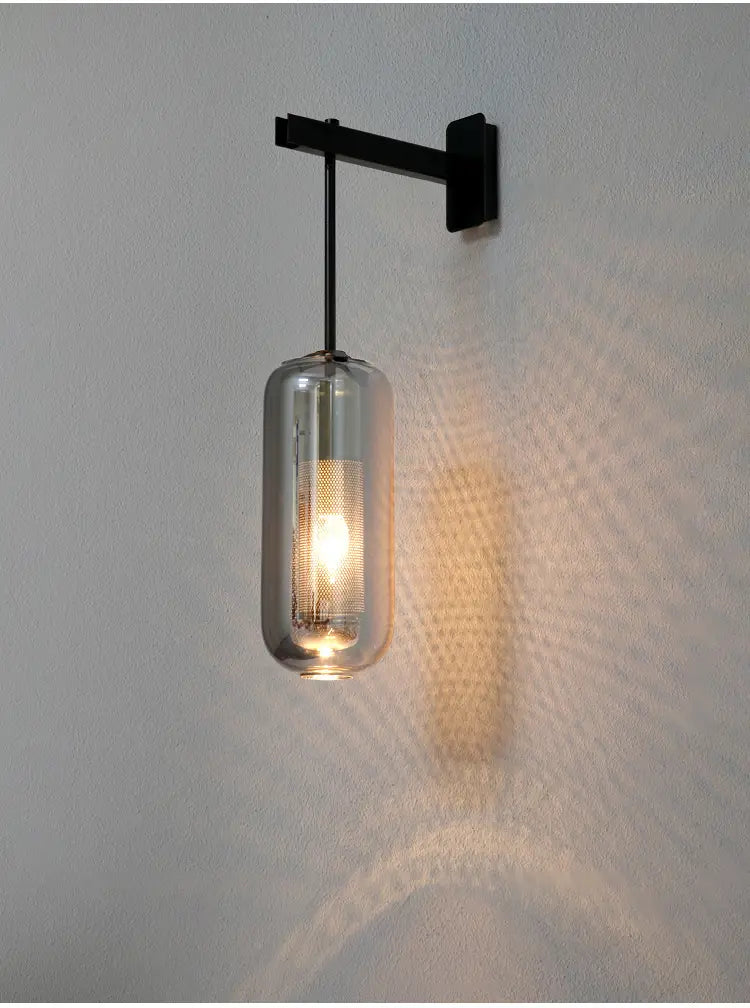 Nordic Modern Decor Glass Lampshade for Bedroom Study Room