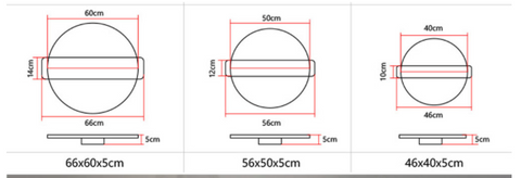 Nordic Circular Led Ceiling Light Living Room Lighting