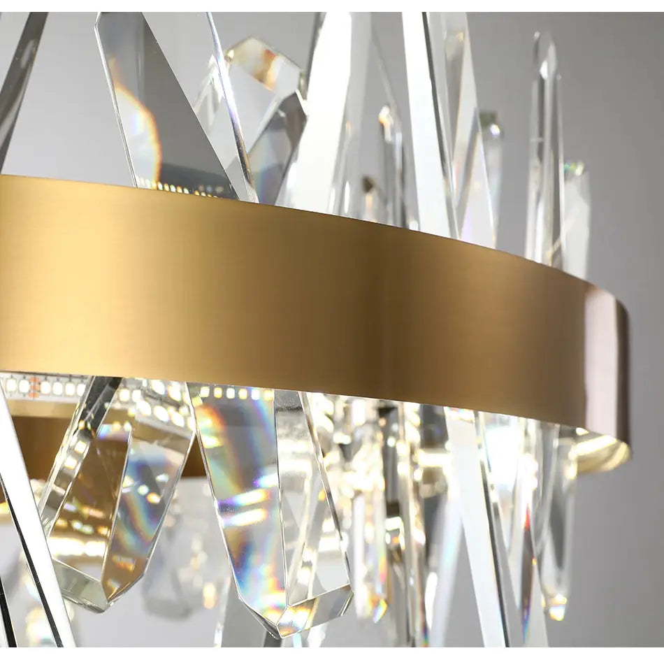 Crysta - Modern Crystal Chandelier For Living Room Dining