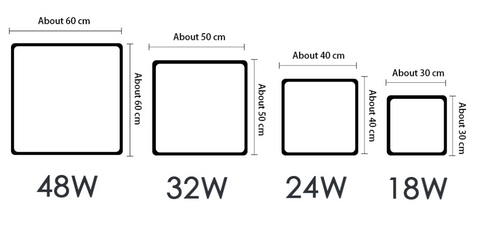 Leah -Modern LED Ceiling Light Lamp Lighting Fixture Surface