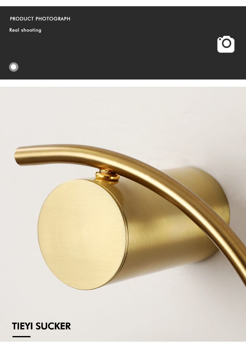 Luxury creative LED Bedside wall lamp