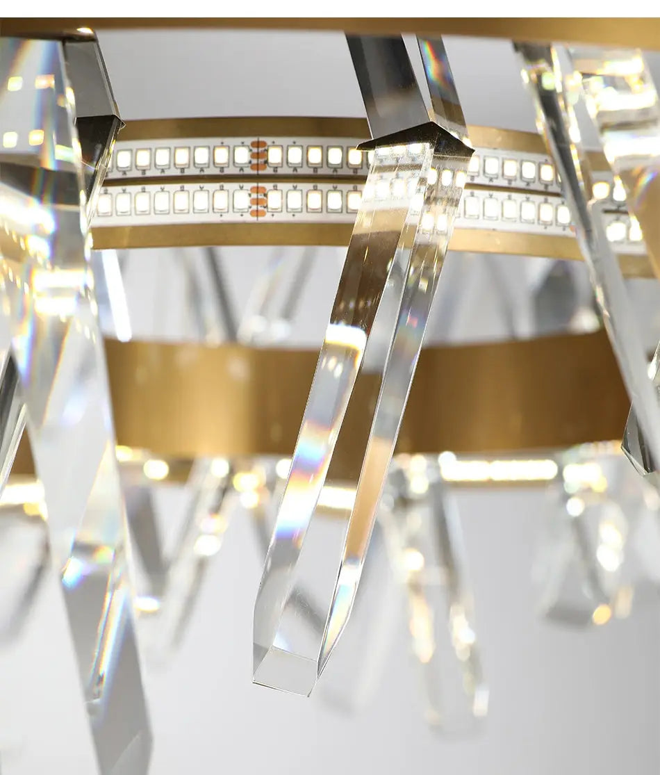Crysta - Modern Crystal Chandelier For Living Room Dining